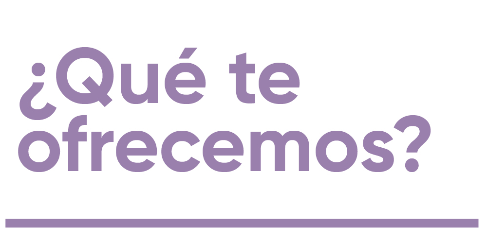 que te ofrecemos
